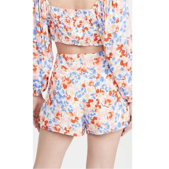 L*Space flowy floral shorts NWT Flowers Forever Ioana Short - Picture 3 of 6